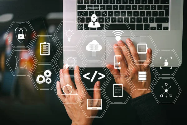 depositphotos_197254116 stock photo coding software developer work augmented